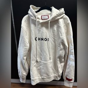 CHNGE sustainable hoodie. Worn once. Perfect condition, size L.